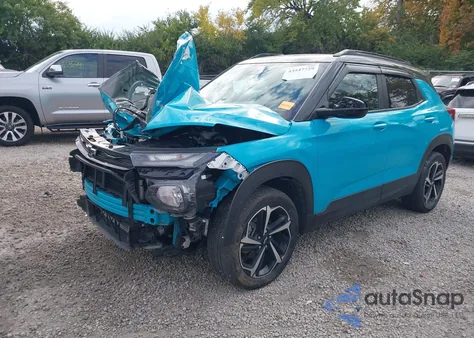 2021 Chevrolet Trailblazer Awd Rs from USA, damaged, VIN KL79MUSL6MB058146